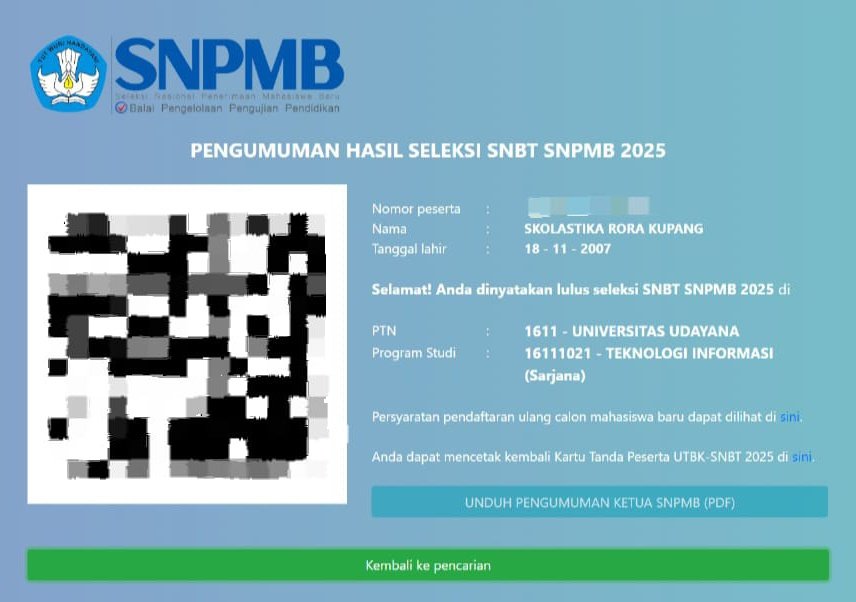 guys maaf ga berhasil keterima fasilkom UI, keterima nya pilihan 2 hehehe