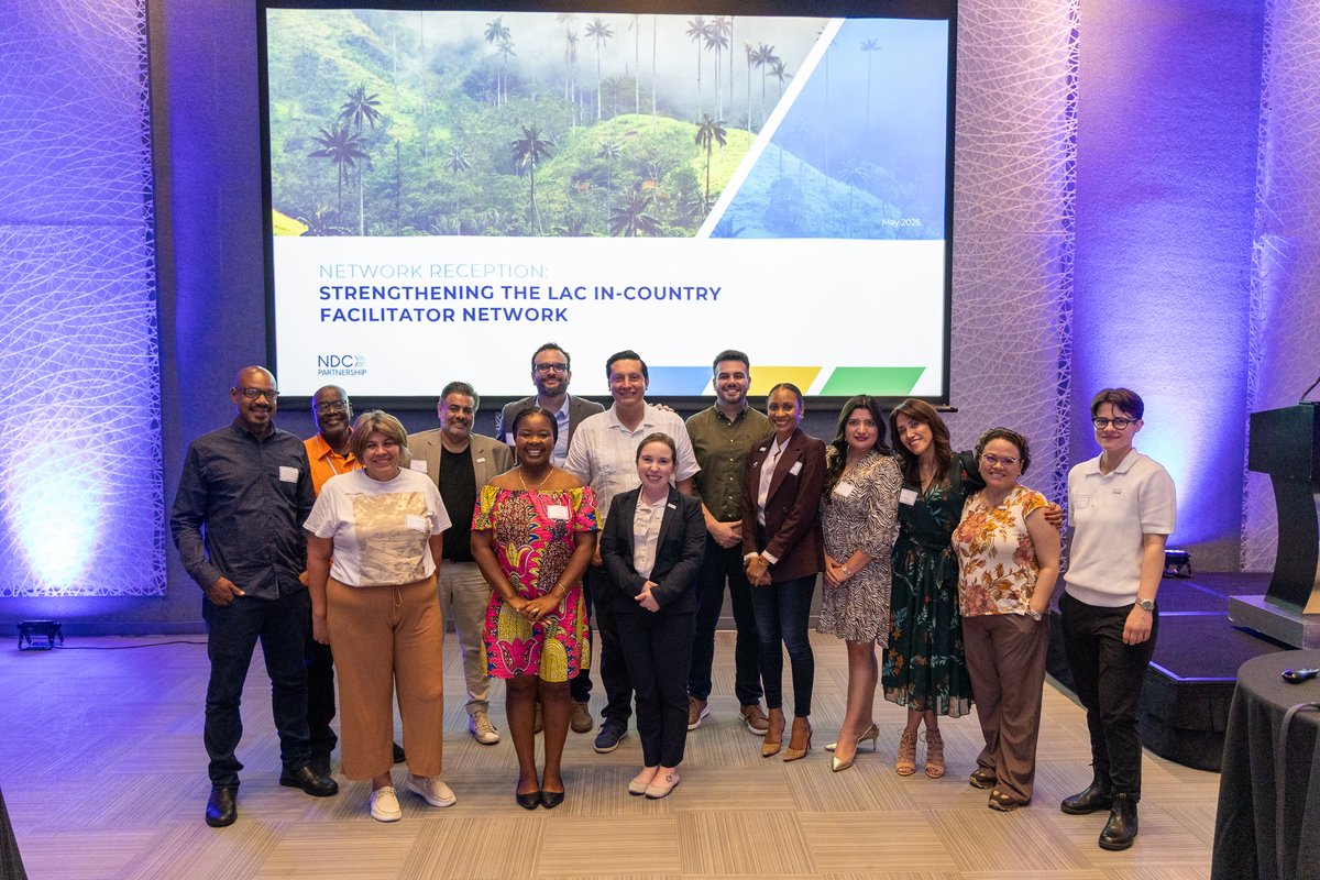 🤝 NDC Partnership In-Country Facilitators play a vital role in coordinating national climate action.

By working closely with national stakeholders, they help identify needs and surface opportunities to mobilize resources for NDC implementation.

This was the focus of last