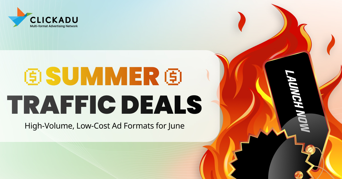 Clickadu (@clickaduads) on Twitter photo ๐ Banner clicks from $0.008 & Popunder CPMs from $0.30 โ live now on Clickadu!
๐ฐ Use code HOTTRAFFIC:
$20 bonus on $100+
+10% on $300+
๐ฅ Huge volumes in ๐ฎ๐ณ ๐ป๐ณ ๐ฎ๐ฉ ๐บ๐ธ ๐ฏ๐ต
๐ฏ 100% fill, SmartCPM, fast launch.
๐ Start now โ bit.ly/4dBO3Lr
#Clickadu #AdTech #Traffic ๐ Banner clicks from $0.008 & Popunder CPMs from $0.30 โ live now on Clickadu!
๐ฐ Use code HOTTRAFFIC:
$20 bonus on $100+
+10% on $300+
๐ฅ Huge volumes in ๐ฎ๐ณ ๐ป๐ณ ๐ฎ๐ฉ ๐บ๐ธ ๐ฏ๐ต
๐ฏ 100% fill, SmartCPM, fast launch.
๐ Start now โ bit.ly/4dBO3Lr
#Clickadu #AdTech #Traffic