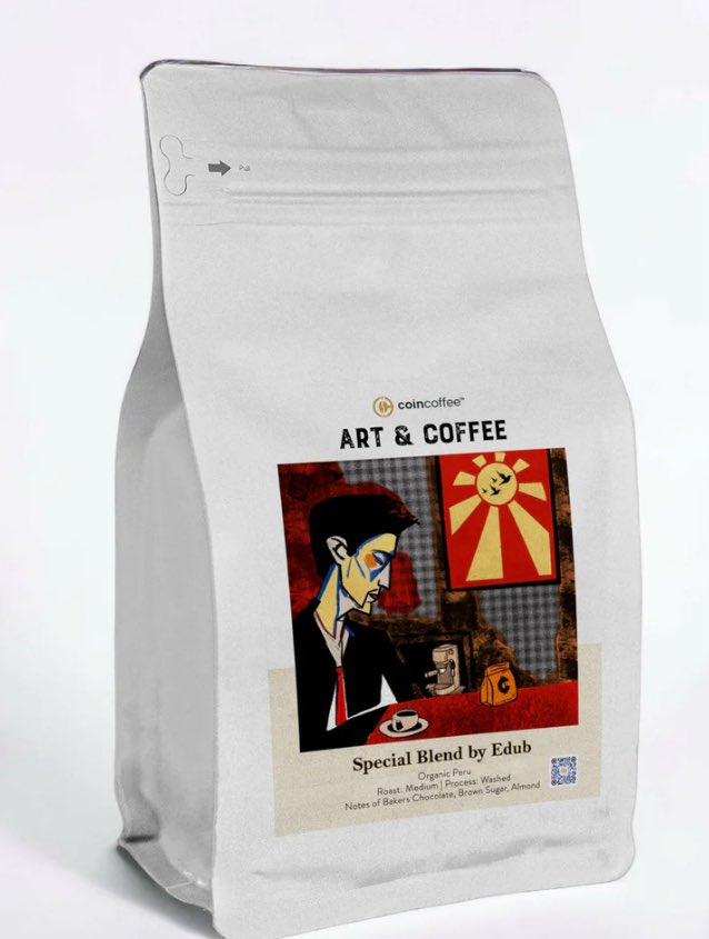 Good Morning ☀️

Stay hydrated; drink coffee ☕️

Todays roast: Special Blend by <a href="/artbyEdub/">Chris Bennett</a>   🖼️