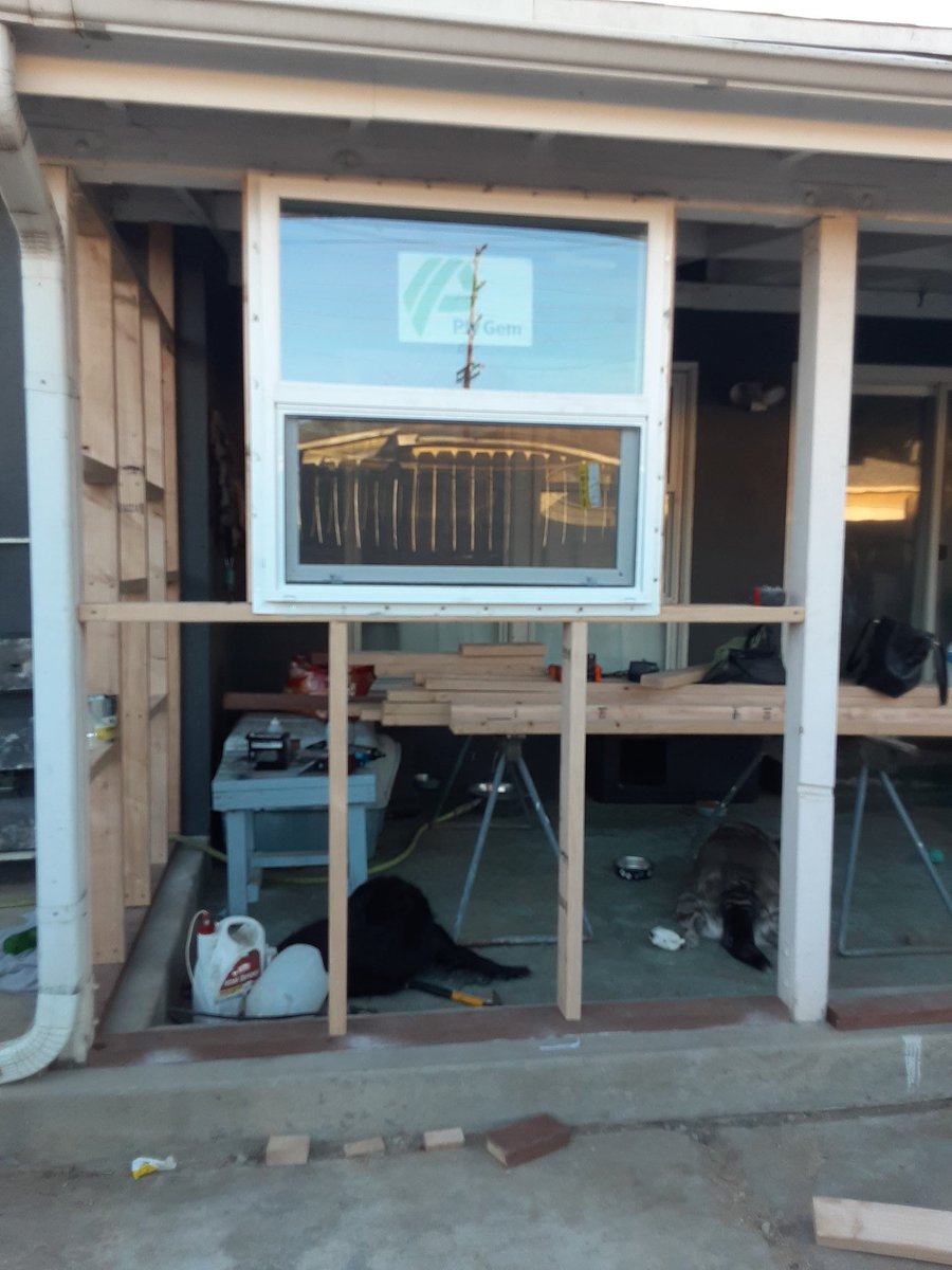 The first sister House  was built on for sister fix bathroom floor with parents