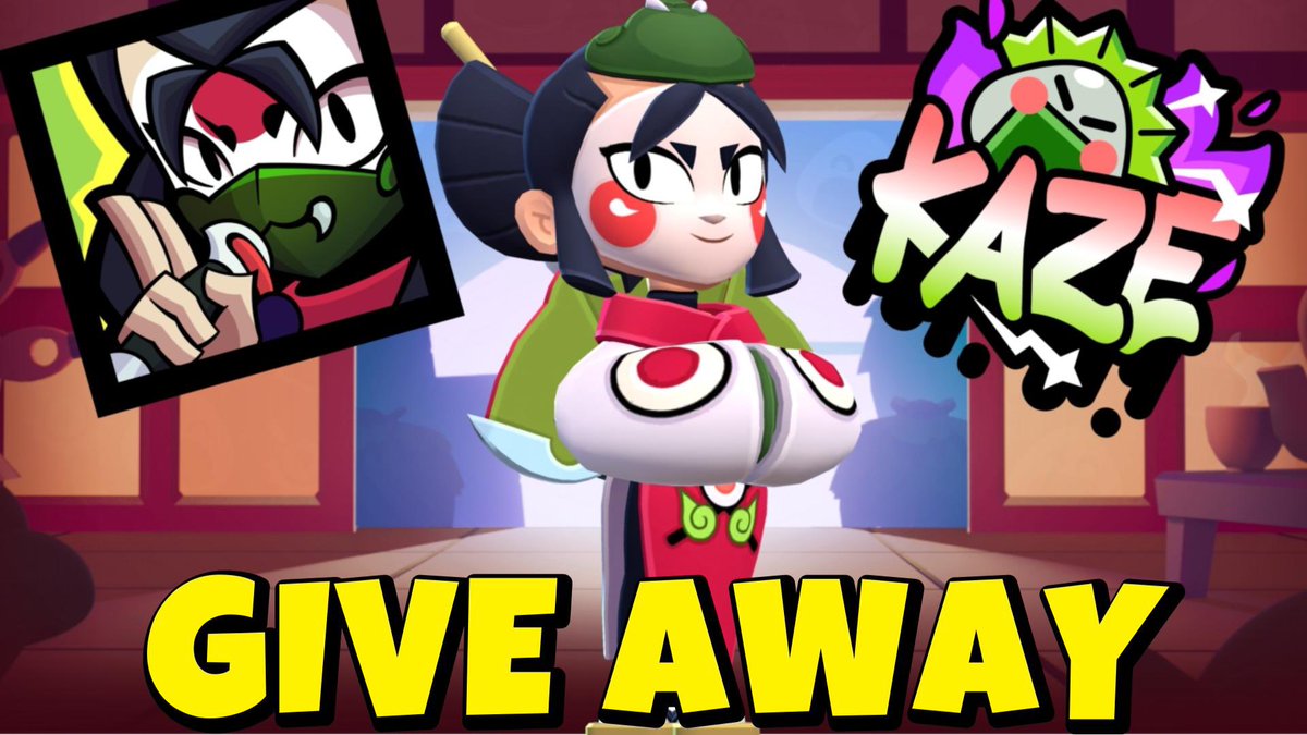 🎁プレゼント企画🎁

新キャラ"カゼ"をプレゼント！

•参加条件
①いいね🩵&amp;リポスト♻️
②<a href="/Rurustarbs/">Rurustar317</a> <a href="/maguo_bs/">マグナー</a> をフォロー

任意でコメント🌪

#ブロスタ #BrawlStars 
〆切6月1日20時🕗