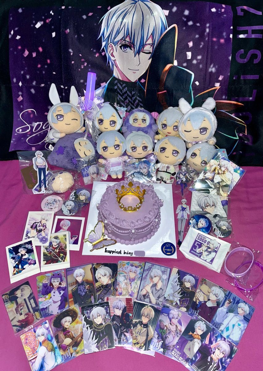 ousamapuddin's tweet image. happiest bday my love my life my everything my beautiful osaka sogo💜
#逢坂壮五誕生祭2025
#逢坂壮五生誕祭2025