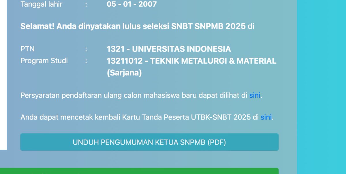 biIliophile's tweet photo. Alhamdulillah teknik metalurgi ui (trust doa orang tua is real) https://t.co/Iu6R12PLr2