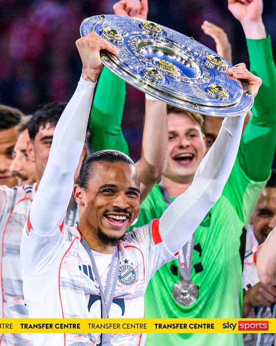 Tottenham Hotspur have been offered the opportunity to sign Bayern Munich winger Leroy Sane

The former Manchester City forward becomes a free agent when his Bayern contract expires at the end of next month

More News: smgt.site/mDoqC