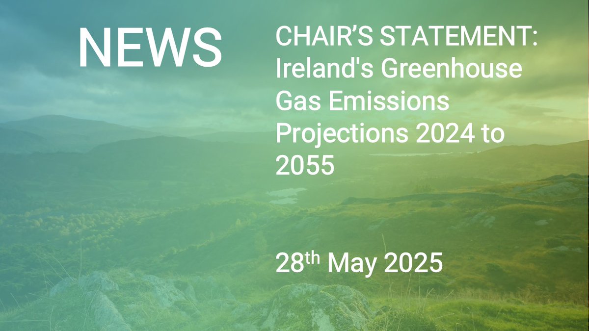 Climate Change Advisory Council Ireland (@ccacireland) on Twitter photo Marie Donnelly, the Chair of the Climate Change Advisory Council, has expressed disappointment at the newly released figures of Ireland’s projected emissions released today by <a href="/EPAIreland/">EPA Ireland</a>. Read more here ⬇️ tinyurl.com/bdhsxbva Marie Donnelly, the Chair of the Climate Change Advisory Council, has expressed disappointment at the newly released figures of Ireland’s projected emissions released today by <a href="/EPAIreland/">EPA Ireland</a>. Read more here ⬇️ tinyurl.com/bdhsxbva