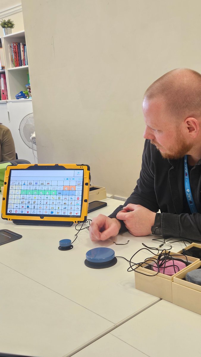 ATtherapy (@attherapy2012) on Twitter photo We had a great visit from Tom at <a href="/LiberatorLtd/">Liberator Ltd</a> recently at our Oldham office! 🙌
He gave us a hands-on session exploring the <a href="/glassouse/">Glassouse Assistive Device</a> range they currently stock - it was brilliant to see and try out the variety of switches available!
#AssistiveTechnology We had a great visit from Tom at <a href="/LiberatorLtd/">Liberator Ltd</a> recently at our Oldham office! 🙌
He gave us a hands-on session exploring the <a href="/glassouse/">Glassouse Assistive Device</a> range they currently stock - it was brilliant to see and try out the variety of switches available!
#AssistiveTechnology