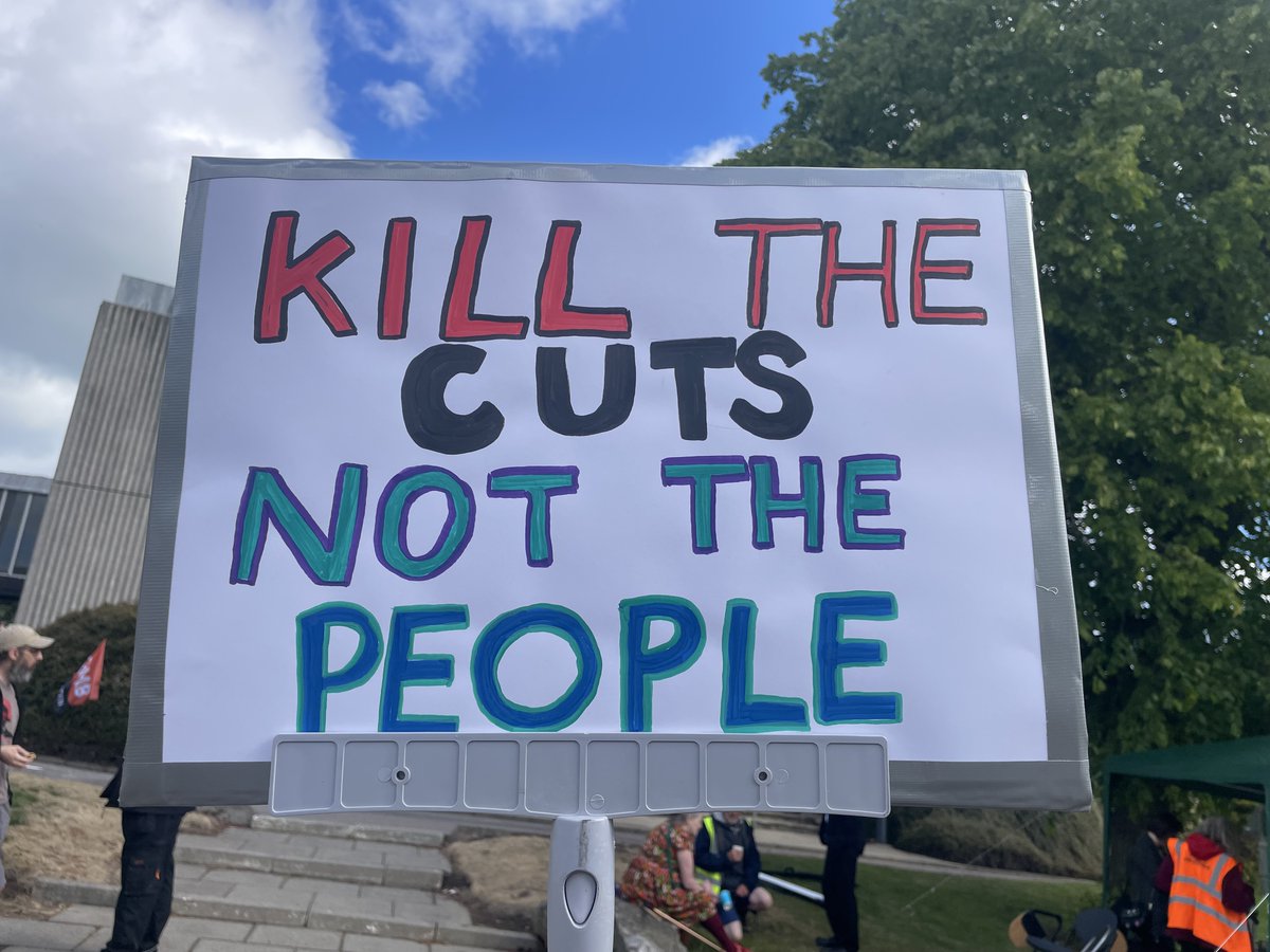 Maggie Chapman MSP (@maggiechapman) on Twitter photo Proposed cuts to services for disabled people will devastate lives. And they’ll create costs & pressures on other services. No one wins from these cuts. Many will lose. We cannot afford this short-sighted approach.
Solidarity with all fighting against <a href="/Aberdeenshire/">Aberdeenshire Council</a> council cuts! Proposed cuts to services for disabled people will devastate lives. And they’ll create costs & pressures on other services. No one wins from these cuts. Many will lose. We cannot afford this short-sighted approach.
Solidarity with all fighting against <a href="/Aberdeenshire/">Aberdeenshire Council</a> council cuts!