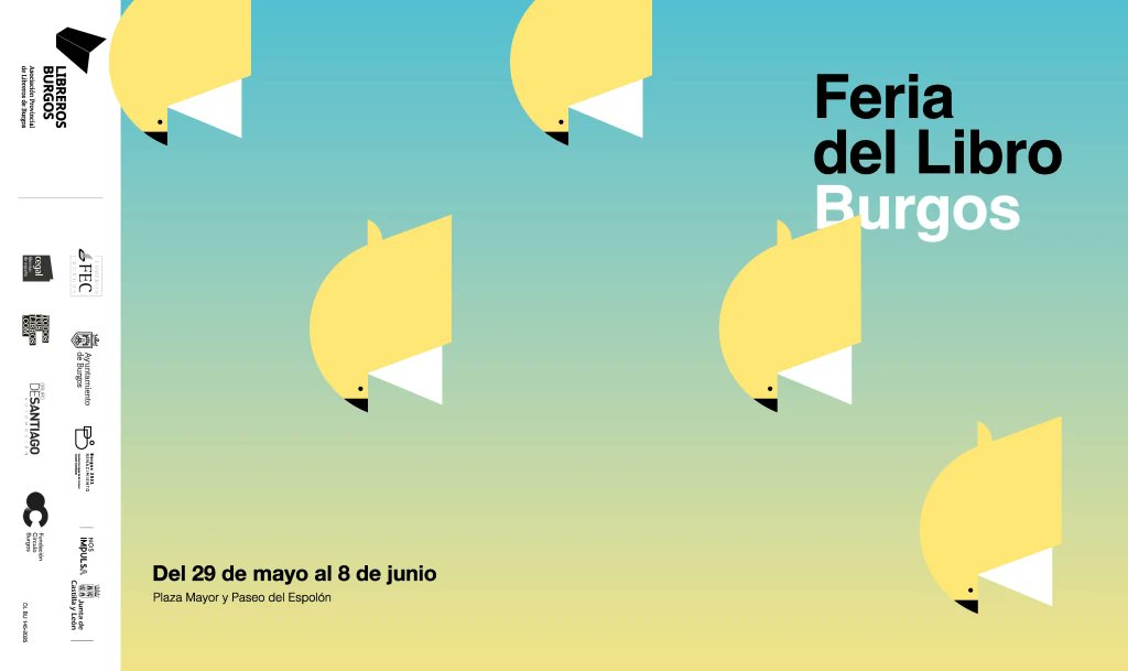 Burgos 2031 Capital Europea de la Cultura (@burgos2031) on Twitter photo ยกNo os perdรกis la Feria del libro de Burgos!
Se celebra del 29 de mayo al 8 de junio en la Plaza Mayor. Infomovil y otros espacios complementarios. La inauguraciรณn estarรก a cargo del escritor Javier Cercas y el arzobispo de Burgos, Mario Iceta.
Mรกs info en <a href="/LibrerosBURgos/">Libreros y libreras de Burgos</a> ยกNo os perdรกis la Feria del libro de Burgos!
Se celebra del 29 de mayo al 8 de junio en la Plaza Mayor. Infomovil y otros espacios complementarios. La inauguraciรณn estarรก a cargo del escritor Javier Cercas y el arzobispo de Burgos, Mario Iceta.
Mรกs info en <a href="/LibrerosBURgos/">Libreros y libreras de Burgos</a>