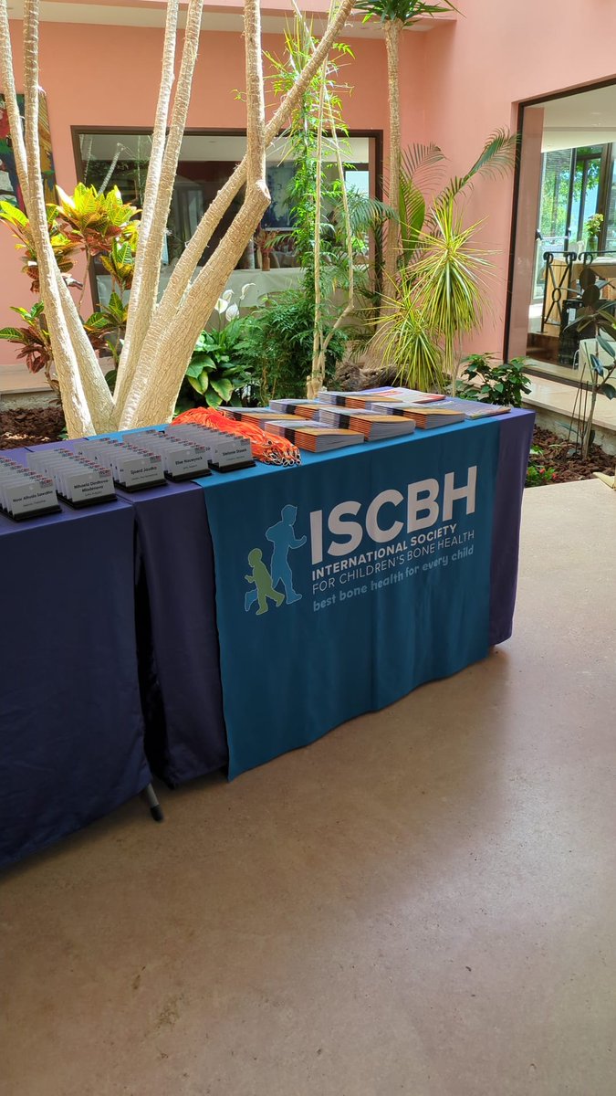 Good morning to all of our delegates and faculty at the ISCBH Bone School in Annecy starting today! We're ready