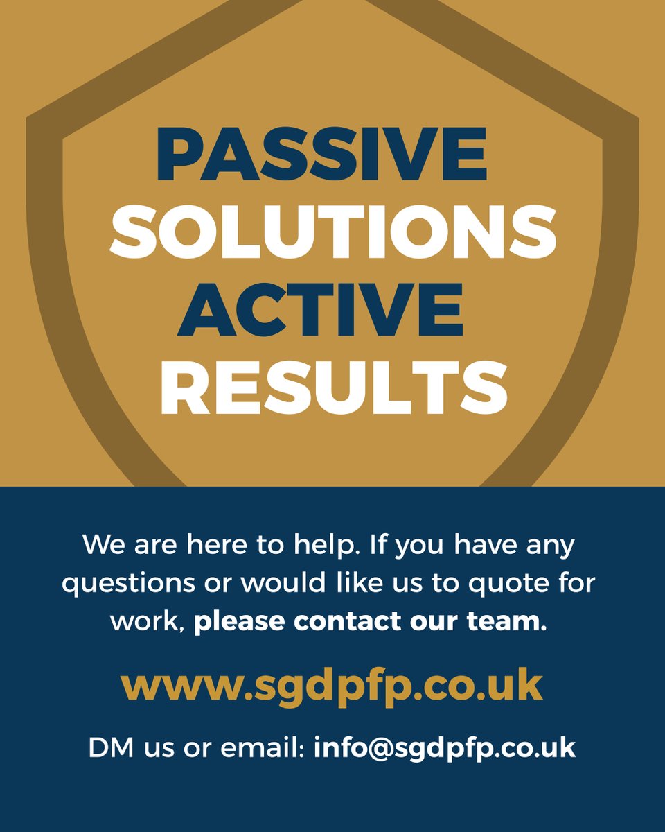 SGD Fire Protection Ltd (@sgdpfp) on Twitter photo Protect What Matters with Fire Stopping 🔥
All fire stopping installations by SGD are expertly sealed and finished to the highest industry standards‼️
📧 info@sgdpfp.co.uk
📞 0151 440 2382
🌐 sgdpfp.co.uk Protect What Matters with Fire Stopping 🔥
All fire stopping installations by SGD are expertly sealed and finished to the highest industry standards‼️
📧 info@sgdpfp.co.uk
📞 0151 440 2382
🌐 sgdpfp.co.uk