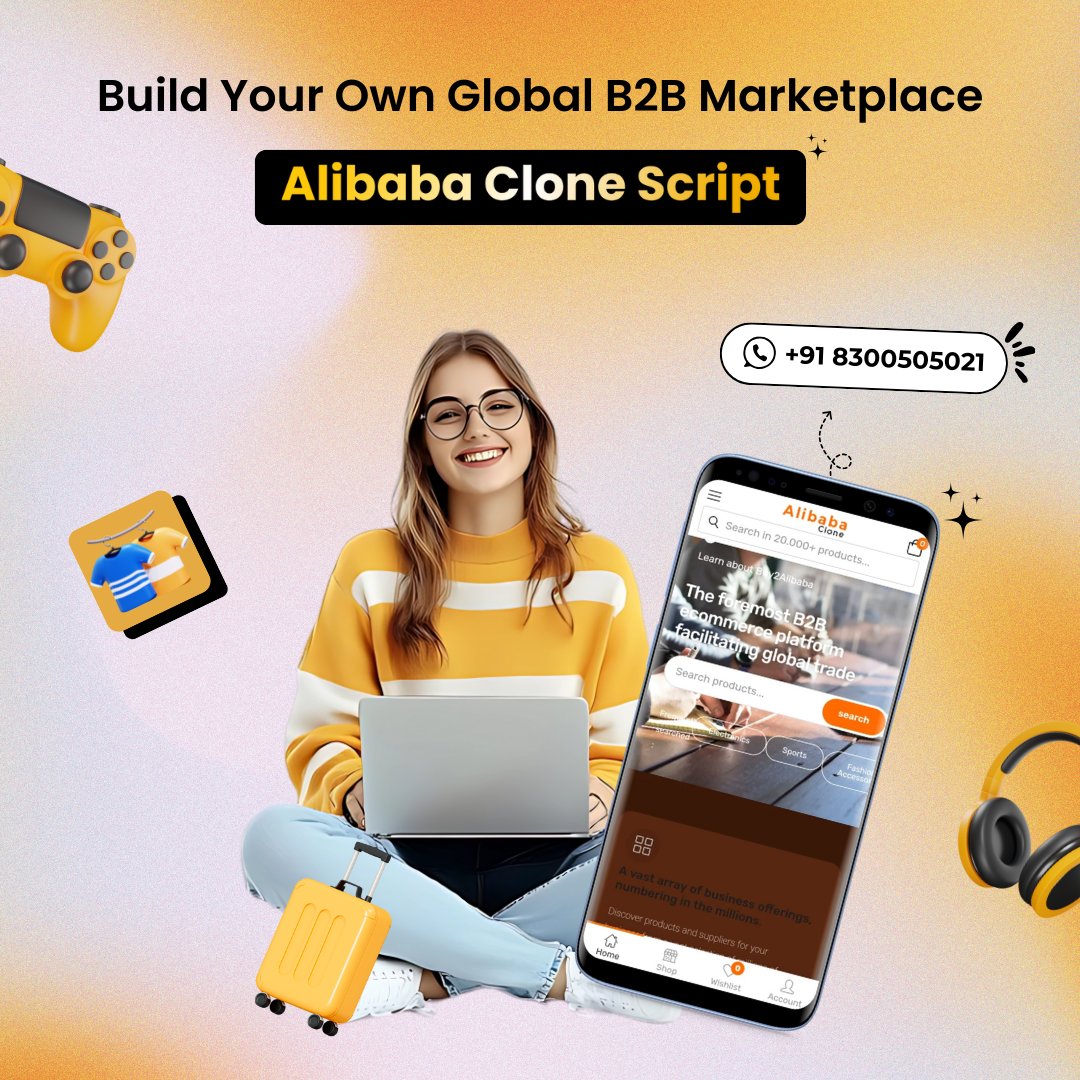 SangVishTech's tweet image. Build a powerful B2B eCommerce platform with our ready-made Alibaba Clone – scalable, customizable, and fully secure.
Visit: sangvish.com/alibaba-clone/
#alibabaclone #alibabaclonescript #b2bscript #Entrepreneur #Startups