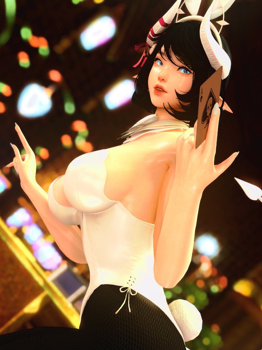 I'm your dealer today, wanna come play with me?

· #GPOSERS · #GPOSER · #ffxivgposers · #gpose