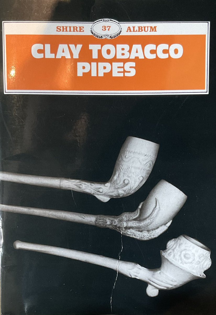 A lovely donation by a member of the public of three clay tobacco pipes, probably 19th century. Lovely raised relief including a rose, shamrock and grapes. Plus a book on Clay Tobacco pipes. Thanks!