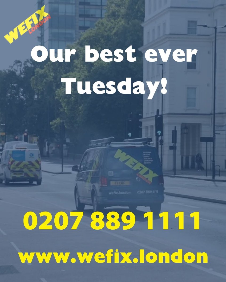 WeFix_London's tweet photo. Yesterday was our best Tuesday yet β most bookings and jobs completed π₯
Every day, more people are trusting WeFix London to get it done right.
π 0207 889 1111
π https://t.co/Ny9N5yp9Wj
#WeFixLondon #OnlyTheBest #TuesdayWin #TrustedTeam #WeFixWeCare #LondonTrades https://t.co/dpHJ3wDFtB