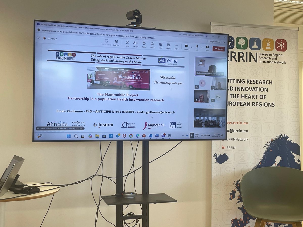 EUREGHA's tweet image. From @SkaneEUoffice 's #DigiCaRe to Normandy’s #Mammobile, today’s meeting spotlighted how regional initiatives transform cancer care on the ground—bringing #prevention, #screening &amp;amp; #rehabilitation closer to patients.
Collaboration makes a difference!