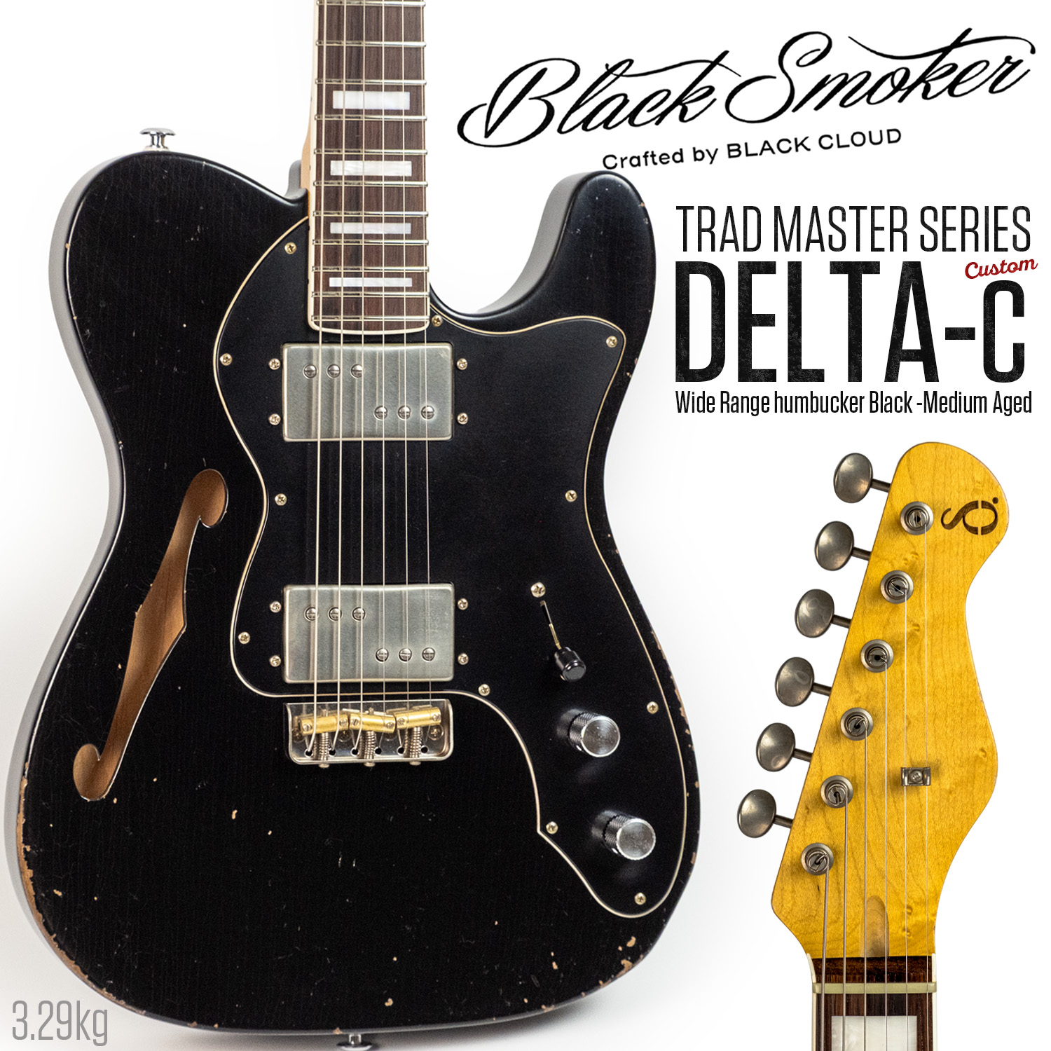 Black Smoker TM DELTA-C WH BLACK
