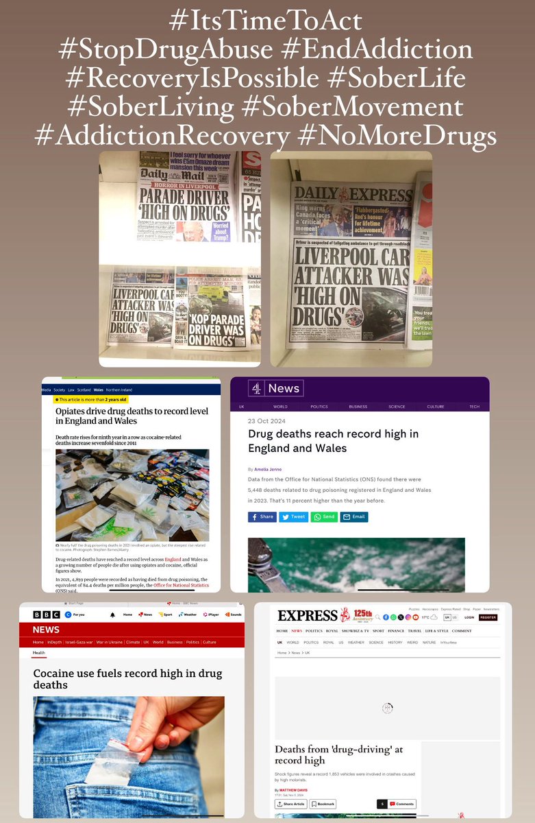 ChrisVinante's tweet image. #ItsTimeToAct
#StopDrugAbuse #EndAddiction #RecoveryIsPossible #SoberLife #SoberLiving #SoberMovement #AddictionRecovery #NoMoreDrugs