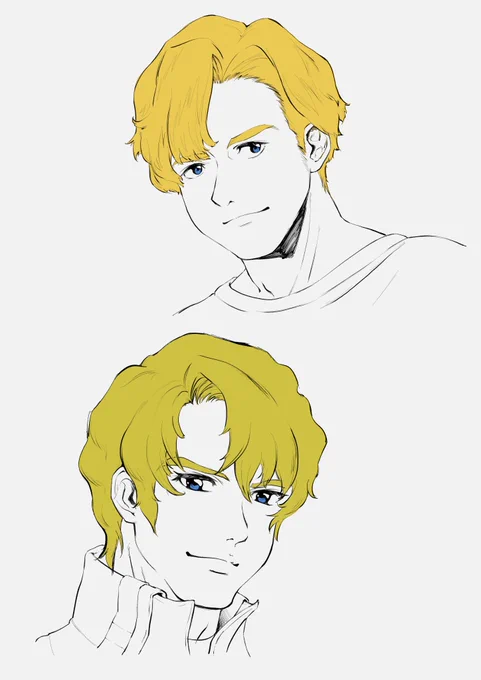 ちょっと前のらくがき②好みの男です 