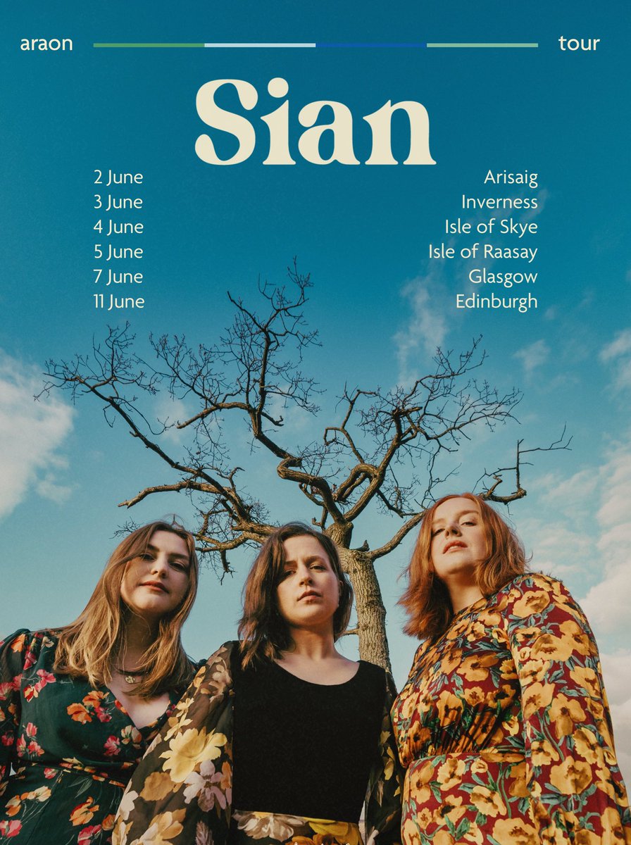 Cò tha tighinn? June tour starts next week. Tickets at sianmusic.com