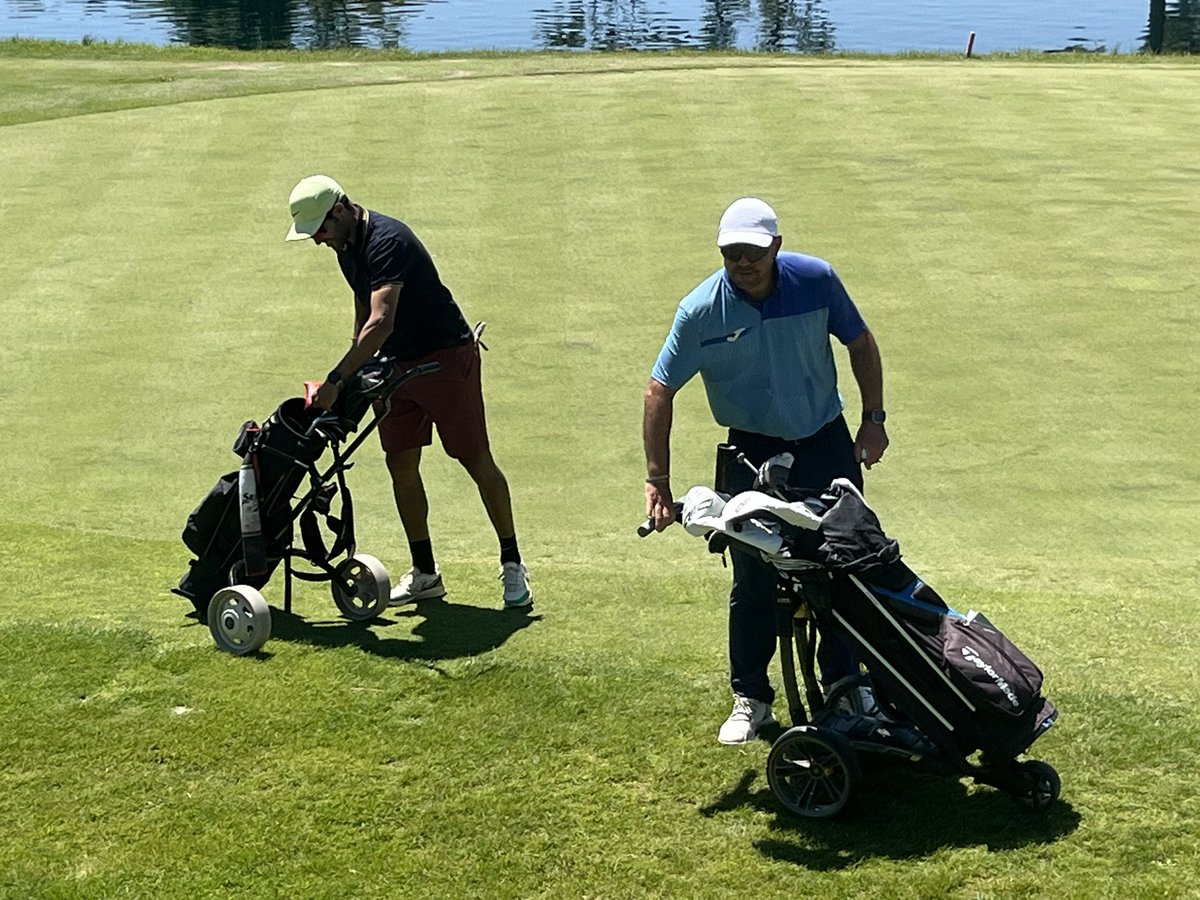 CosminContra2's tweet image. Today ⛳️ on the #IICopadeEspañadeFutbolistas by #JGOLF18 
Love this game