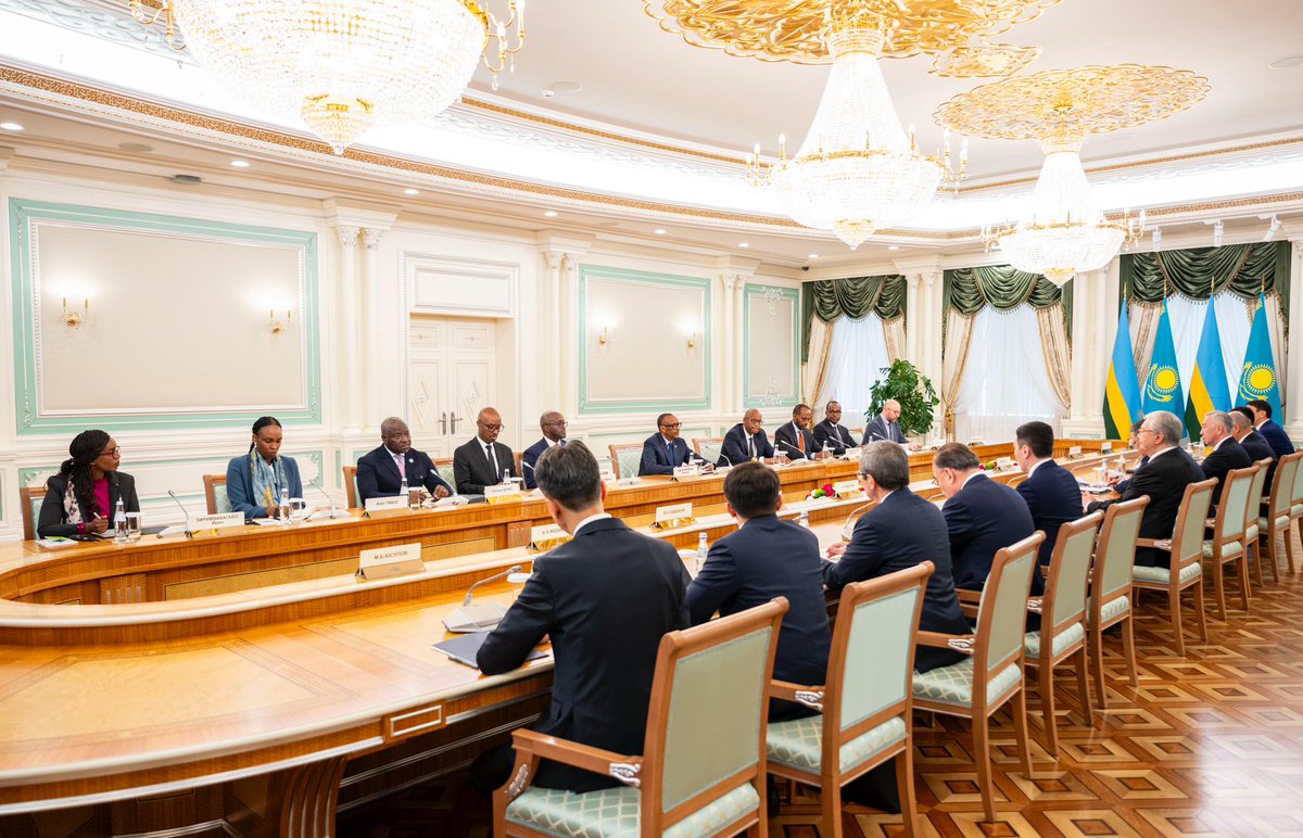 “Kazakhstan has made remarkable strides in national development, matched by a growing and constructive role on the world stage. This speaks to your leadership, Mr President, and to the determination of the Kazakh people. We are happy to be partners and friends. In Rwanda, we know