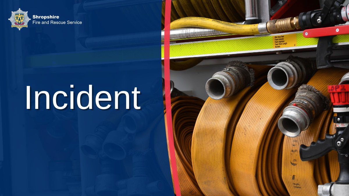 We are currently dealing with a large vehicle fire on Wellington Road.
Crews are in attendance &amp; 4 firefighters are wearing breathing apparatus &amp; using 3 hose reel jets to tackle the blaze.
The road is closed and we advise you to avoid the area while we remain on scene.