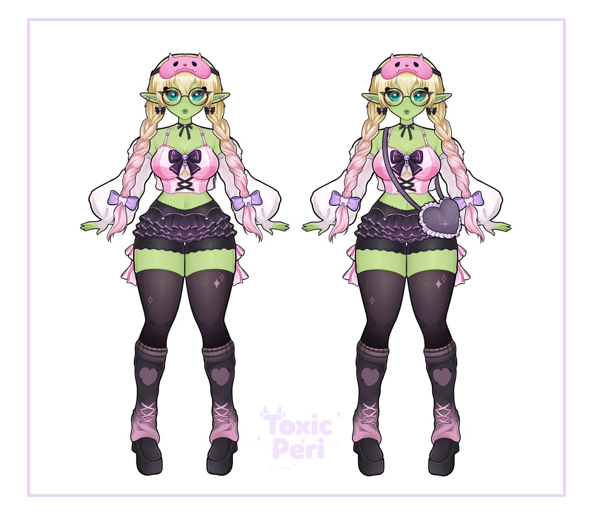 Recent Outfit design comm, she's so lovely 🥰