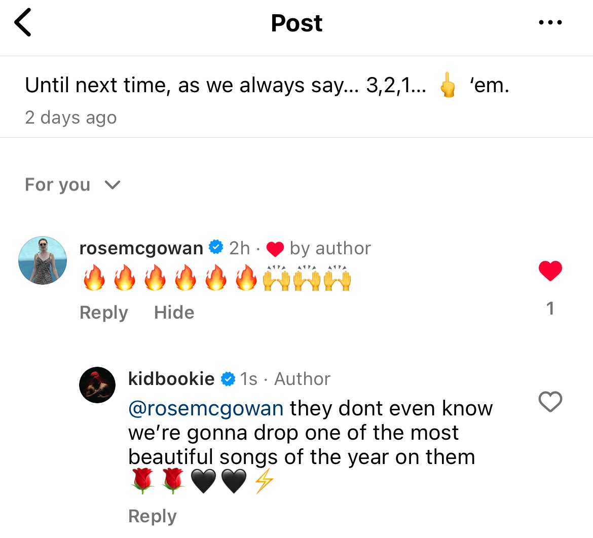 Me and Rose McGowan are dropping something special this year. 

CHEAPER THAN THERAPY 2.