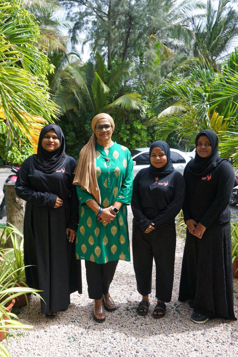 WomenInFvm's tweet photo. We are deeply grateful for the continued encouragement and support from all our partners in this journey.
#WomenInFuvahmulah #PlasticInnovation #GEFSGP #UNDP #Fuvahmulah #SustainableCommunities #WasteManagement #CommunityLeadership https://t.co/EAij42QNBI