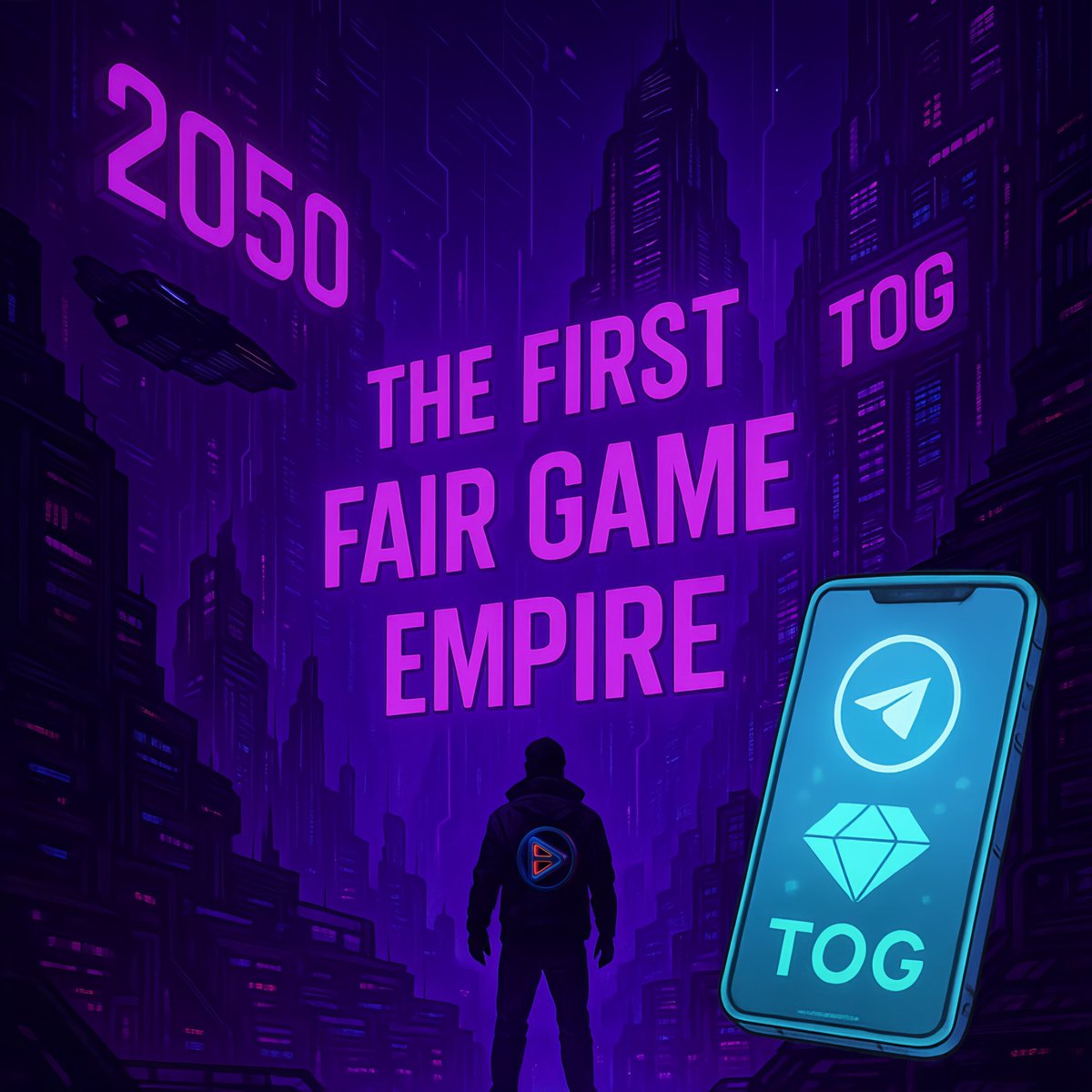 TheOpenGame's tweet photo. 🚀 "In 2050, they call it the First Fair Game Empire." 🛡

History books from 2050 mention one turning point in Web3 gaming: TOG.
It wasn’t a game. It was a movement. Built by players, owned by the community. No VCs. 100% of tokens airdropped. 🎯

They say it changed how people earned, played, and connected.

🎮 A Telegram mini-app that became a portal to a new digital economy.
💰 Points turned into tokens. Games turned into income.
⚖️ Every round settled by on-chain hash = pure transparency.

📜 In a 2050 classroom, a student asks:
"Why did people in 2025 hesitate to join TOG?"
The teacher pauses and replies:
"Some didn't believe a fair system was possible."

You're living in 2025.
⏳ This is your page in history.
Join before it's rewritten without you 
👉 https://t.co/b2c96pO9ja

#TOG #GameFi #PlayToEarn #TOG #Web3 #Airdrop #CryptoCommunity #P2E #BlockchainGaming #Crypto #DeFi