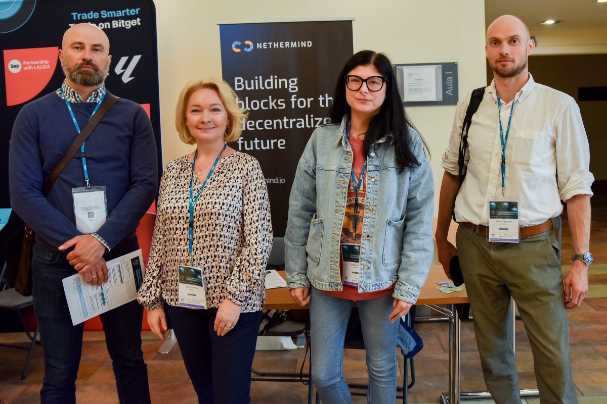 Nethermind (@nethermindeth) on Twitter photo Our Warsaw team made their mark at the first International Onchain Economy Conference at the <a href="/SGHWarsaw/">SGH w Warszawie</a>. With <a href="/mpfzajac/">Michał Zając | Nethermind</a> presenting on stage and our booth team connecting with key participants, we engaged with the community shaping the future of onchain economy. Our Warsaw team made their mark at the first International Onchain Economy Conference at the <a href="/SGHWarsaw/">SGH w Warszawie</a>. With <a href="/mpfzajac/">Michał Zając | Nethermind</a> presenting on stage and our booth team connecting with key participants, we engaged with the community shaping the future of onchain economy.