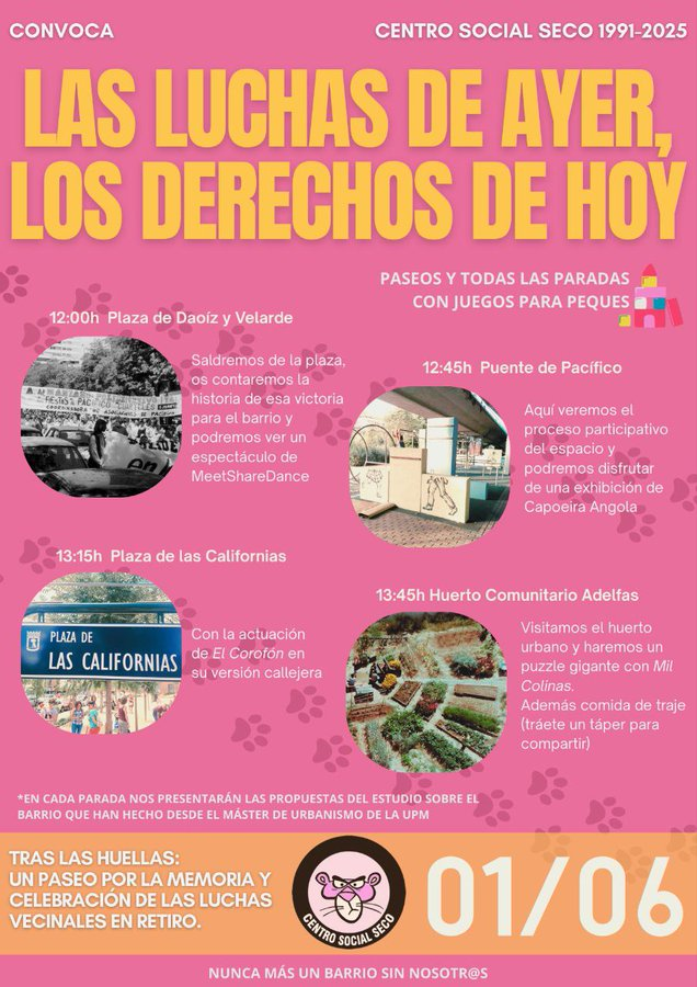 AV Pinos Retiro Sur tweet media