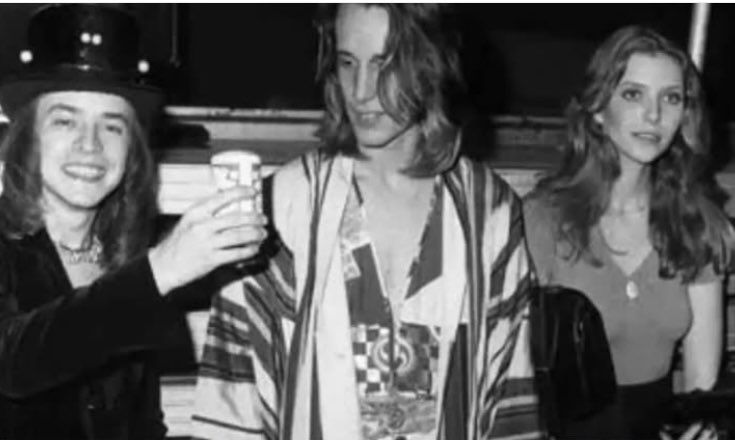 Rick Derringer , Todd Rundgren and Bebe Buell

#RIPRickDerringer