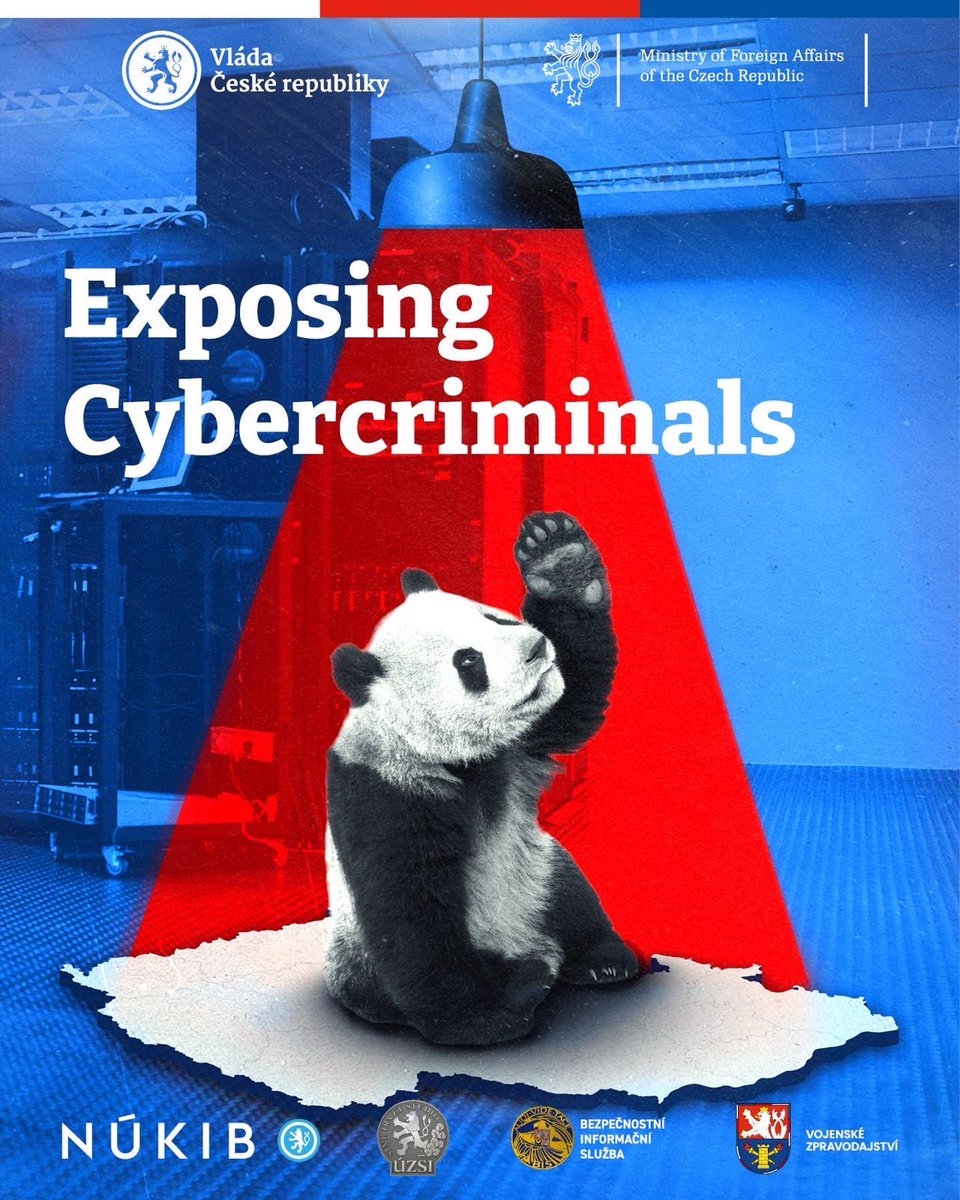 bertajarosova's tweet image. The Government of the Czech Republic has publicly attributed a malicious cyber campaign perpetrated by the cyberespionage actor APT31 targeting one of the unclassified networks of the Czech Ministry of Foreign Affairs to the People’s Republic of China.