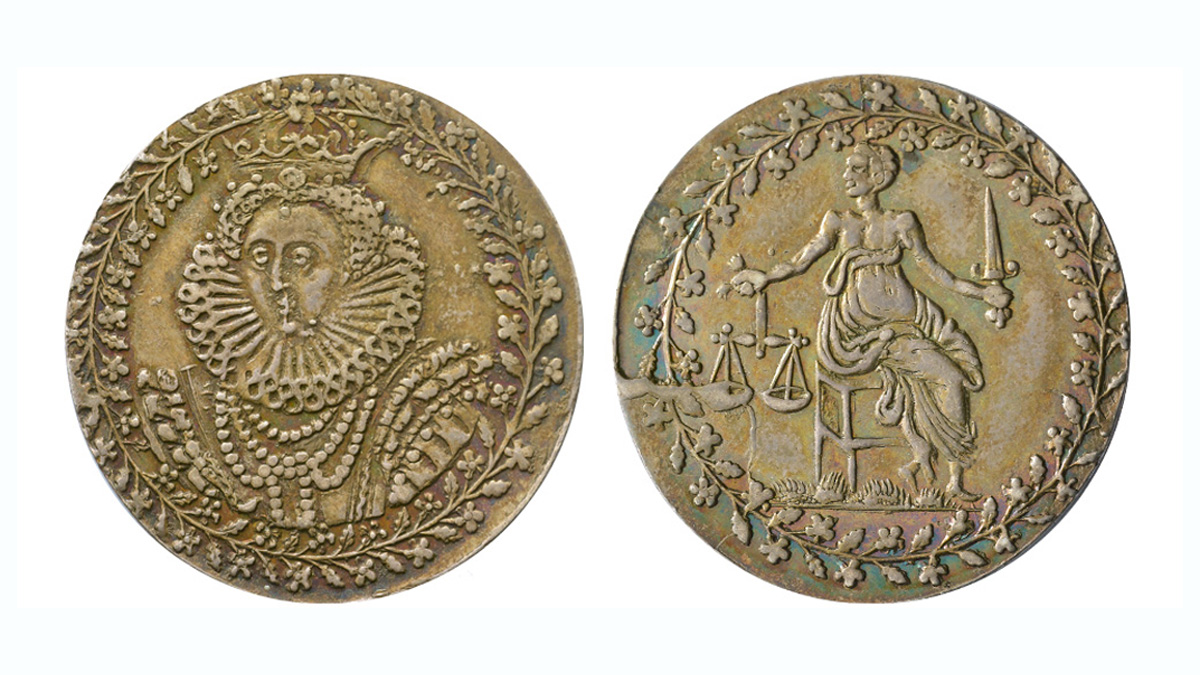 Early in the reign of Elizabeth I a recoinage was undertaken that was aimed at restoring faith in the fineness of the coins. It came to be regarded as one of the greatest achievements of her long reign and a commemorative medal was struck to mark the occasion.

#Coins #Medals