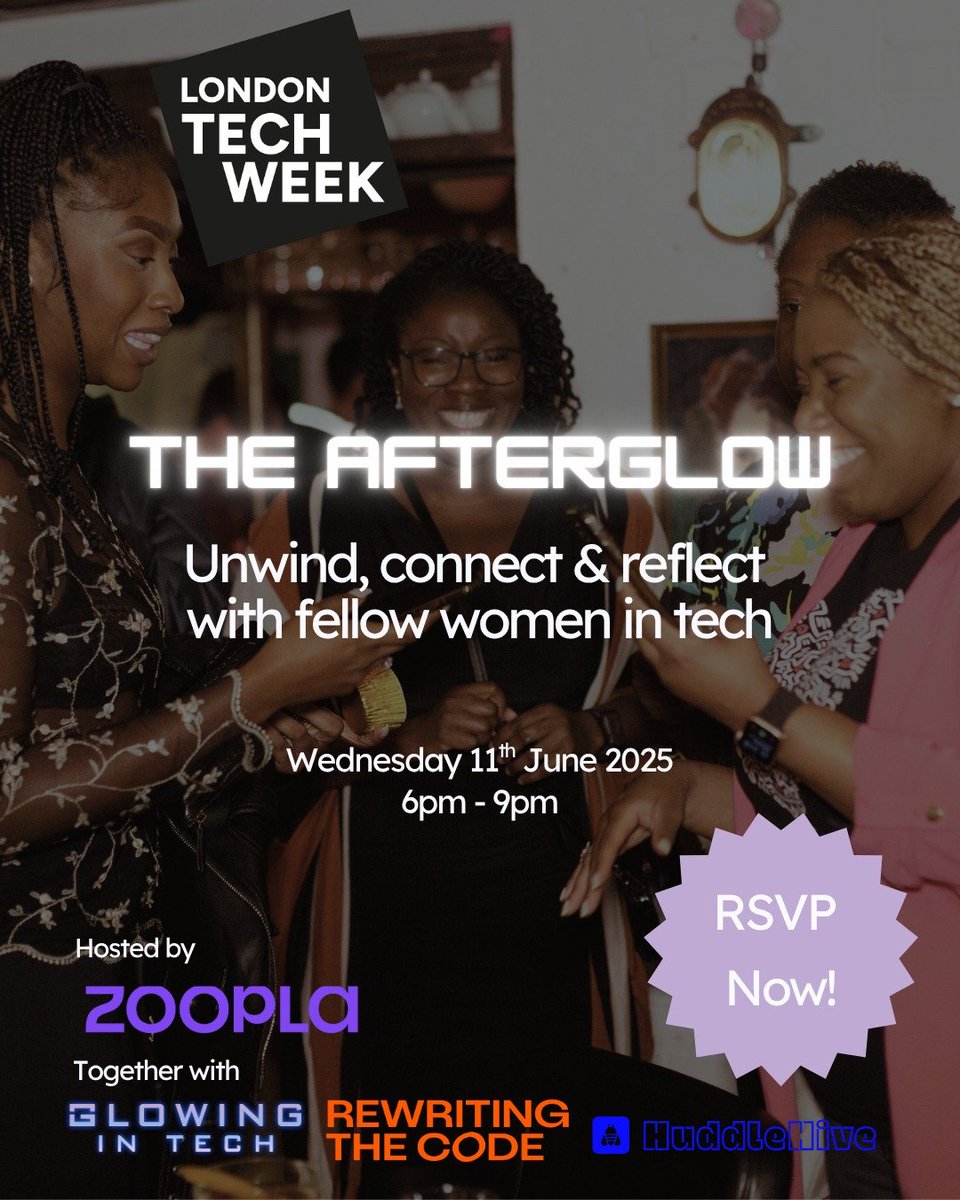 Glowing in Tech - careers (@glowingintech) on Twitter photo we're hosting a <a href="/LDNTechWeek/">London Tech Week</a> event for the girls π
πΏ
don't miss out on our fireside chat #LondonTechWeek
limited spaces left, sign up now β¨
unwind, connect & reflect with fellow #WomenInTech we're hosting a <a href="/LDNTechWeek/">London Tech Week</a> event for the girls π
πΏ
don't miss out on our fireside chat #LondonTechWeek
limited spaces left, sign up now β¨
unwind, connect & reflect with fellow #WomenInTech