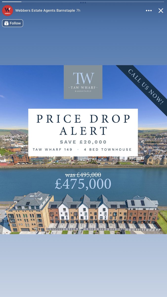 Stunning waterside homes…

Contact our selling agent for more details.

#newhomes #localbuilder #northdevon #barnstaple