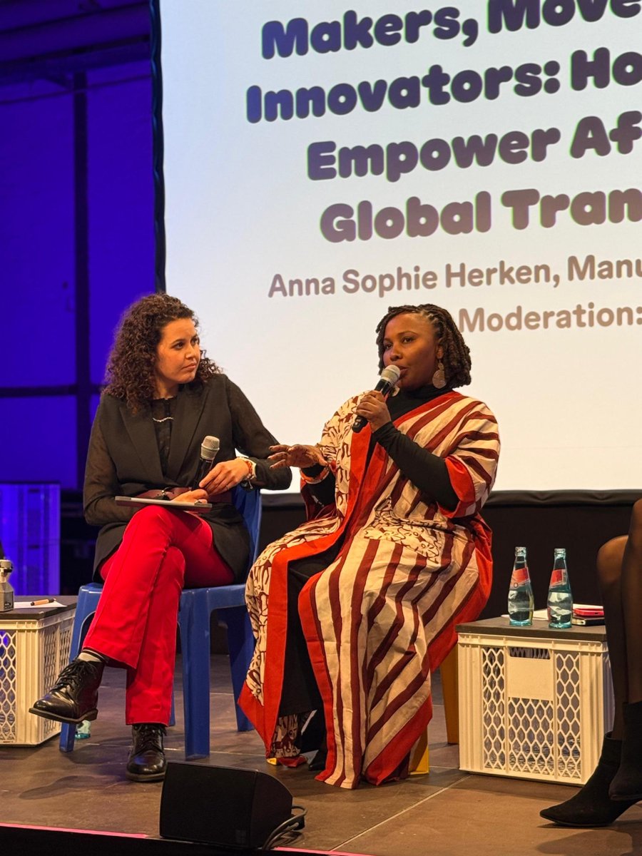 re:publica25, under the theme Generation XYZ, our Head of Operations and Programs, Debora Maboya , proudly represented Tai on an inspiring panel titled:
“Makers, Movers, and Digital Innovators: How Digital Skills Empower Africa to Drive Global Transformation.”