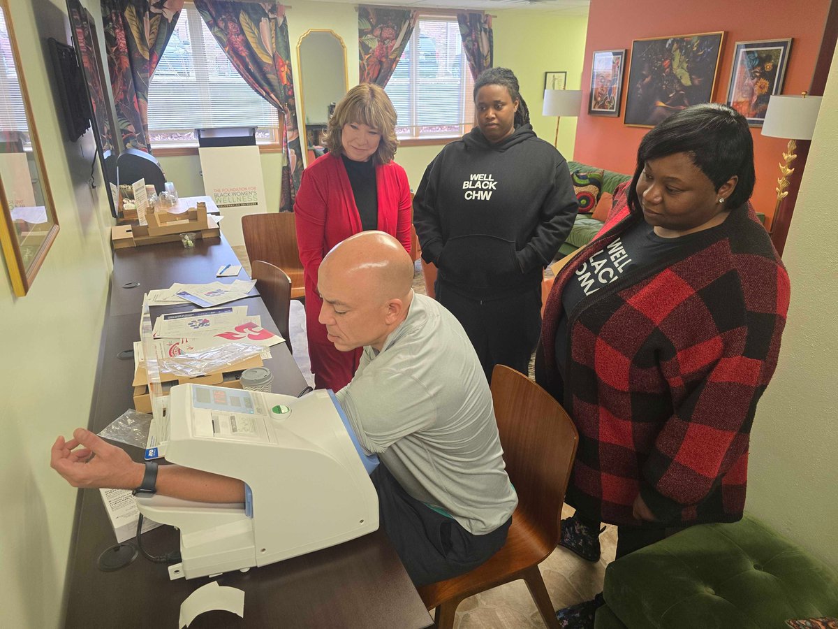 TheFFBWW's tweet photo. May is Blood Pressure Awareness Month and we are honored to announce our elevated partnership with the American Heart Association and the launch of our Blood Pressure Hub at the FFBWW Wellness Center! To check-out your own blood pressure kit, contact programs@ffbww.org! https://t.co/31wkJAdzcB