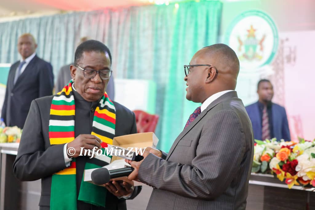Ministry of Information, Publicity & Broadcasting (@infominzw) on Twitter photo Official launch of the Zimbabwe Media Policy by His Excellency President Mnangagwa <a href="/edmnangagwa/">President of Zimbabwe</a>, at State House.
The Ministry of Information <a href="/InfoMinZW/">Ministry of Information, Publicity & Broadcasting</a> handed over 100 set-top boxes to the President for further distribution to recipients of choice.
#MediaPolicyLaunch Official launch of the Zimbabwe Media Policy by His Excellency President Mnangagwa <a href="/edmnangagwa/">President of Zimbabwe</a>, at State House.
The Ministry of Information <a href="/InfoMinZW/">Ministry of Information, Publicity & Broadcasting</a> handed over 100 set-top boxes to the President for further distribution to recipients of choice.
#MediaPolicyLaunch