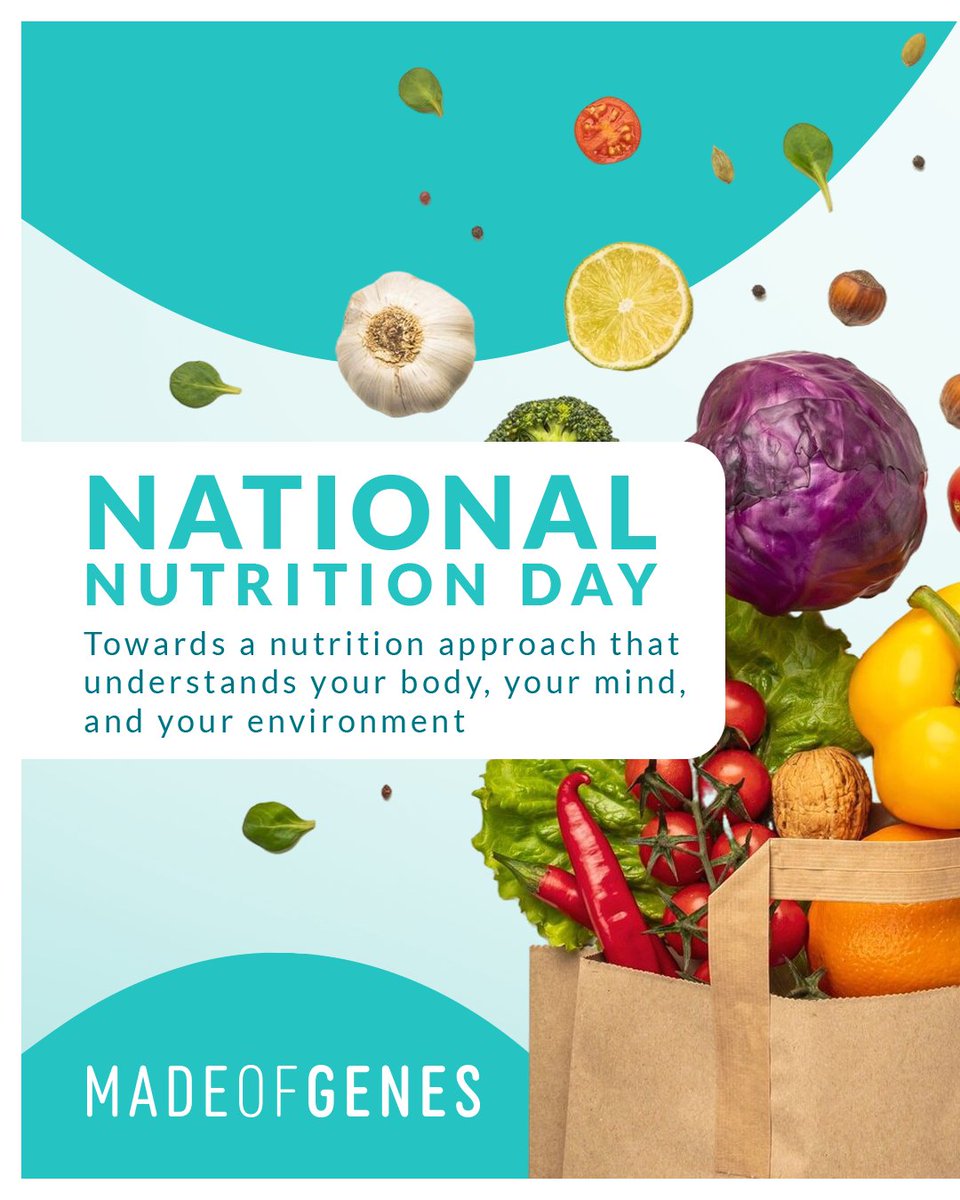 madeofgenes's tweet photo. 📅 On #NationalNutritionDay we spotlight APNAS: a model that combines biomedical data, behavior & food environment for truly adaptive nutrition.
At Made of Genes, we make it real with multi-omics + AI.
#MadeofGenes #PrecisionNutrition #MultimodalHealth https://t.co/WSQsOh0XRM