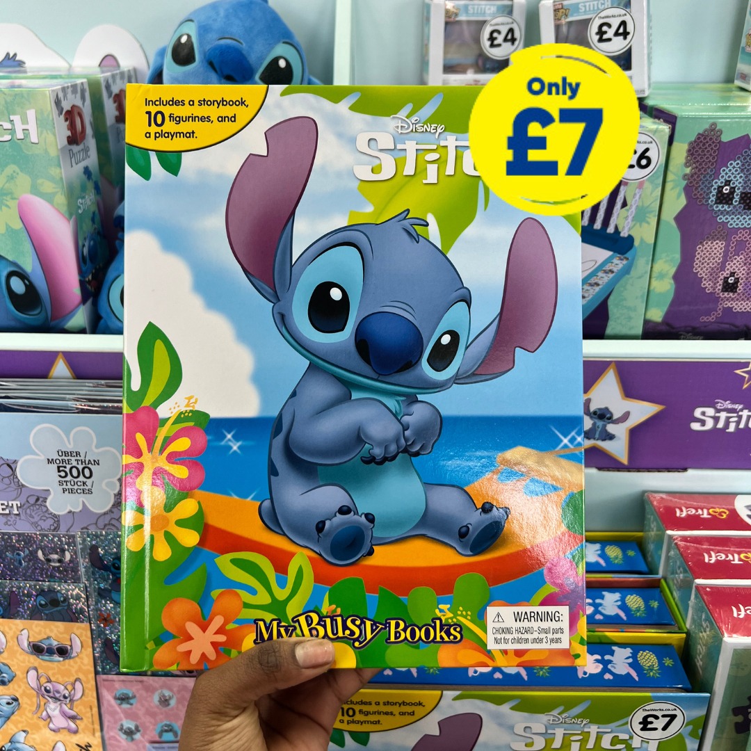 🌺 Say Aloha to Stitch at The Works! 💙

To celebrate the release of the Lilo &amp; Stitch movie, we’ve stocked up on Stitch-themed goodies - from cuddly toys to fun puzzles and activity set, perfect for keeping the kids entertained this weekend!

Pop into The Works to grab yours!