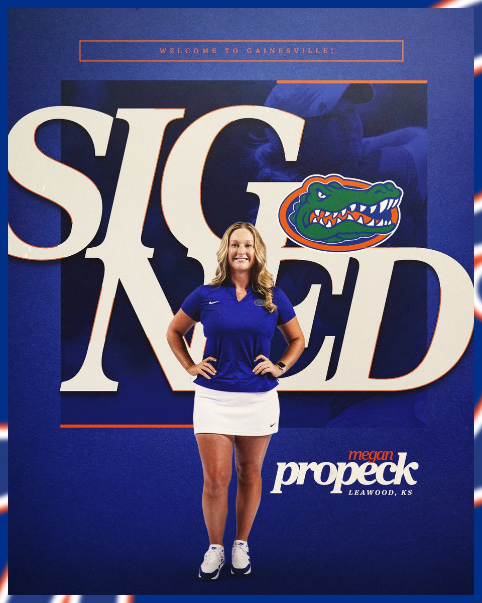 Gators Golf (@gatorsgolf) on Twitter photo A big addition coming to Gainesville! 🐊
- 2025 WGCA All-American
- T5 (-6) at 2025 National Championship
- T4 (E) at 2025 NCAA Regionals
-T5 (-2) at 2025 ACC Championships
#GoGators x <a href="/megan_propeck/">Megan Propeck</a> A big addition coming to Gainesville! 🐊
- 2025 WGCA All-American
- T5 (-6) at 2025 National Championship
- T4 (E) at 2025 NCAA Regionals
-T5 (-2) at 2025 ACC Championships
#GoGators x <a href="/megan_propeck/">Megan Propeck</a>