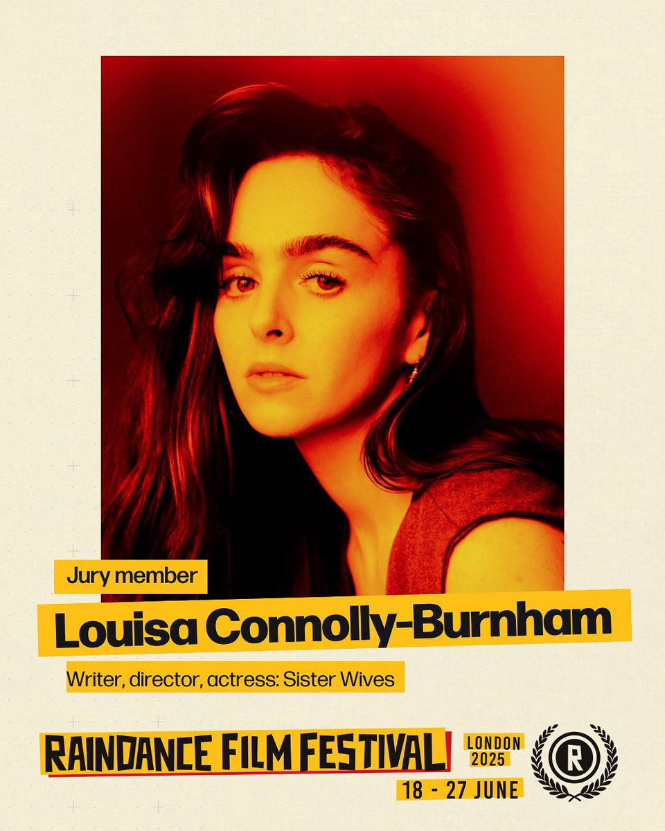 Louisa Connolly-Burnham (@louisacburnham) on Twitter photo Iām truly honoured to be serving on the <a href="/Raindance/">Raindance Film Festival</a> jury this year and so excited to dive into the wonderful films ahead š§”
#RAINDANCE Iām truly honoured to be serving on the <a href="/Raindance/">Raindance Film Festival</a> jury this year and so excited to dive into the wonderful films ahead š§”
#RAINDANCE