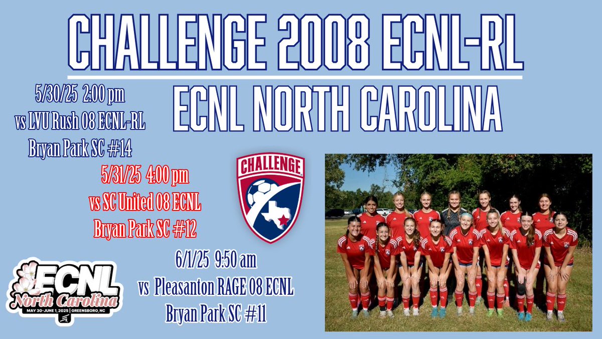 ✈️ to NC tomorrow. We’re ready…are you?
#ECNLNC
