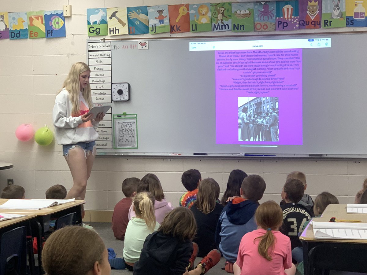 Thanks to the Middle School authors for sharing their children’s books with our classes today! ✏️ ❤️