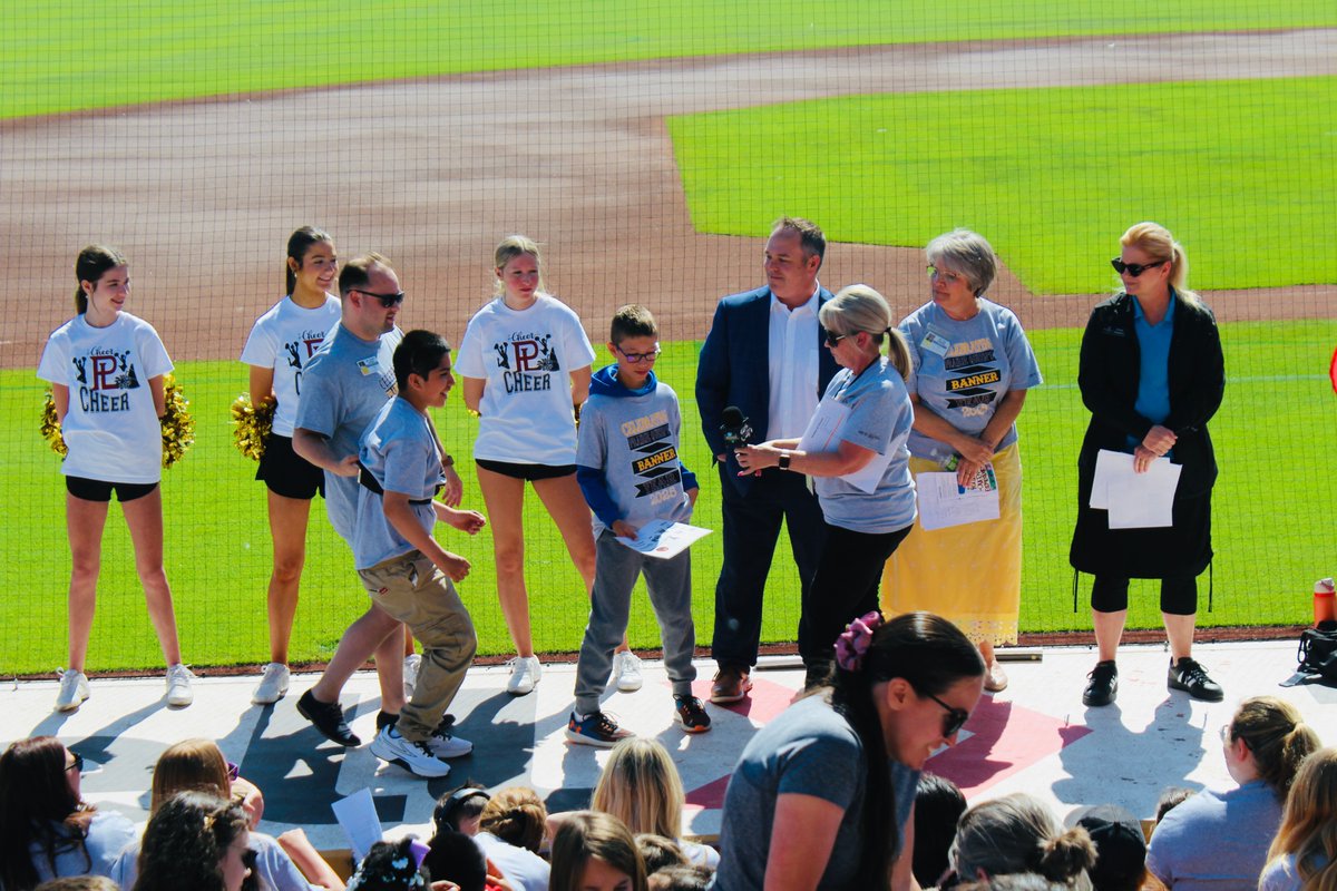A Banner Day at the Ballpark: Prairie Queen celebrates Special Olympics Banner School status at Werner Park

"The journey has been so much fun and we have learned so much about being a unified school, not just in words, but in spirit.”

Read now! bit.ly/4ka8BwZ