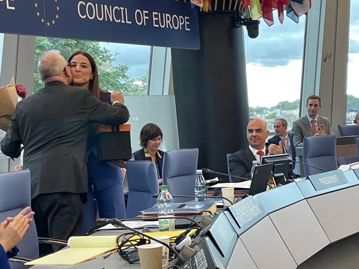 Today the Presidency of the @CoE Committee of Ministers has been handed over. 🇪🇺

Thank you Luxembourg 🇱🇺 for your great achievements, and wishing Malta 🇲🇹 all the best for their Presidency! 💐