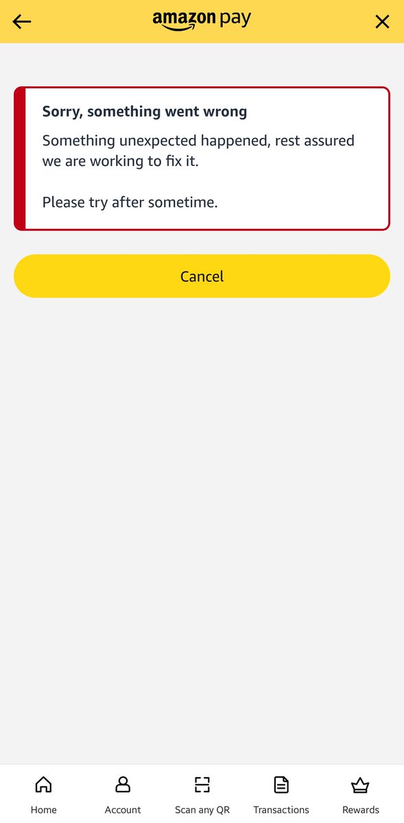 MutantMahesh's tweet image. Dear @amazonpay every time I try to remove one of my deactivated bank account from amazon pay UPI. It shows me something want wrong message. See screenshots. #amazon #amazonpay @amazonIN